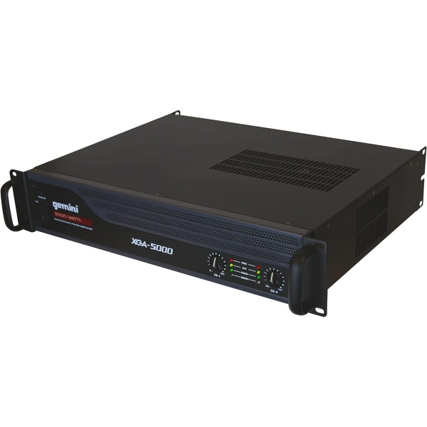 Gemini Professional 5000W 2-Channel Power Amplifier – High-Powered DJ & PA Audio